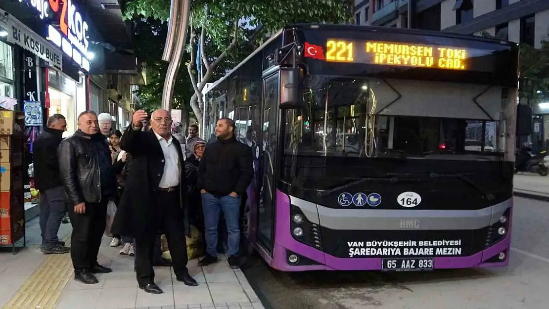 Van'da Otobüs Seferlerine Tepki Yağdı