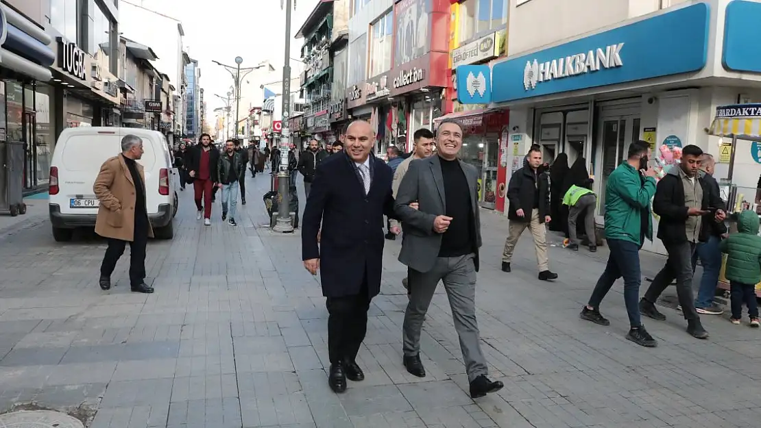 Valilerden Ağrı'da Esnaf Ziyareti