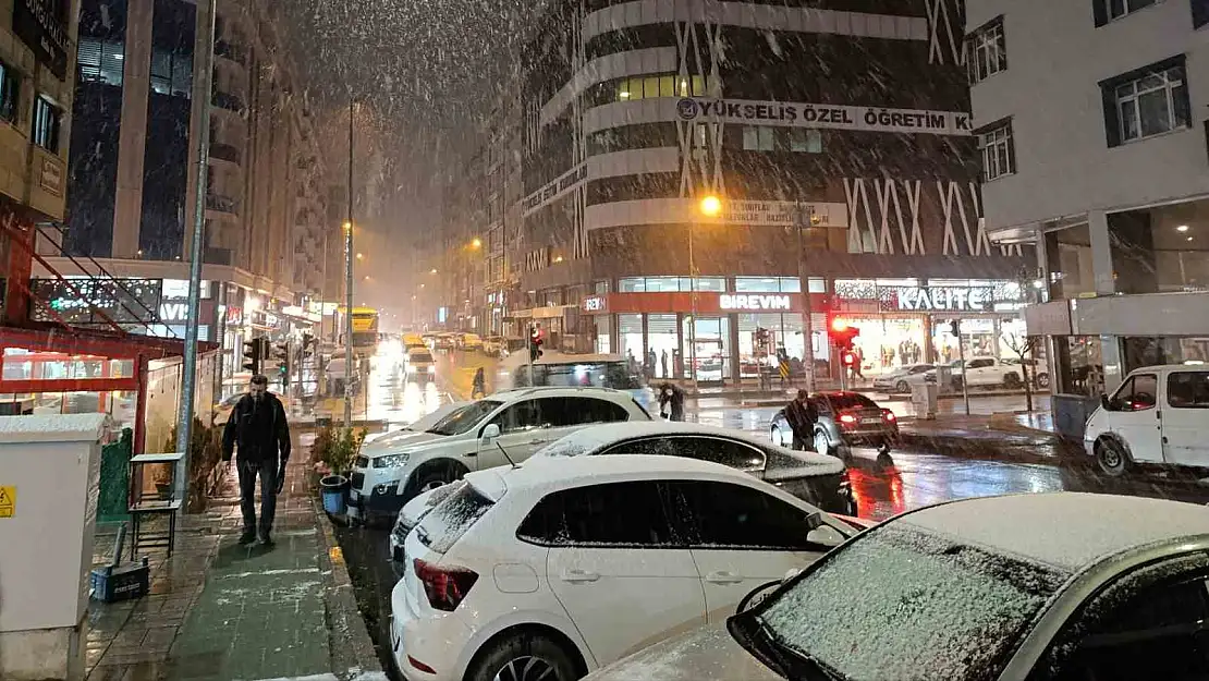 Van'da yoğun kar yağışı etkili oluyor