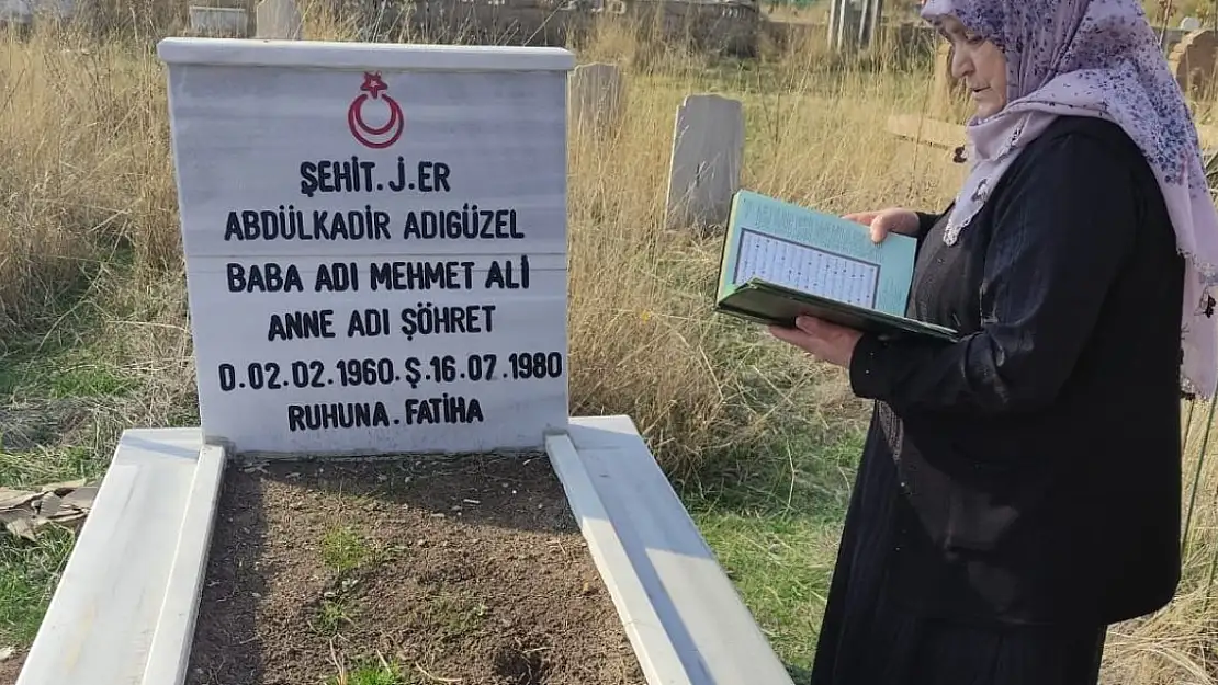 Ağrı'da Şehit Aileleri, Mezarlıkları Boş Bırakmıyor