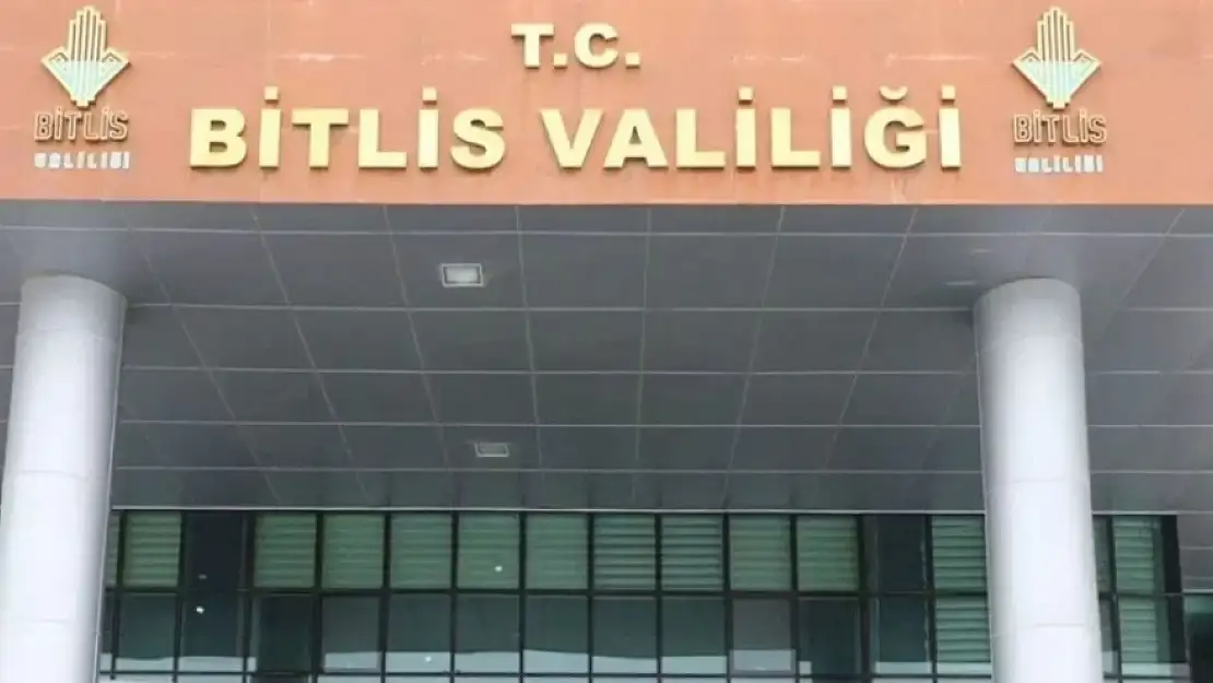 Bitlis Valiliğinden 2 gün yasak