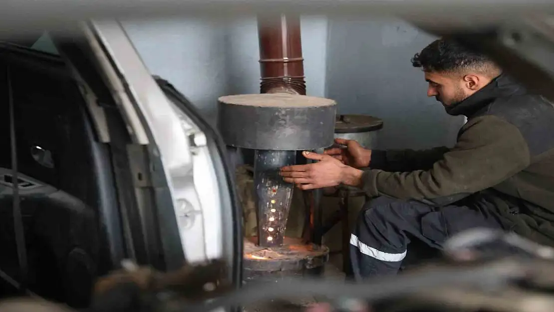 Diyarbakır'da Oto Sanayilerde Kullanılan Sobalar Tehlikeli Olabilir