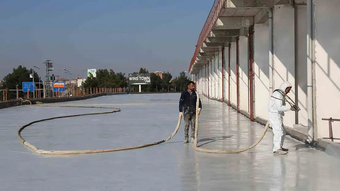 Diyarbakır'da deprem sonrası yapılarda polyurea su yalıtımı tercih ediliyor