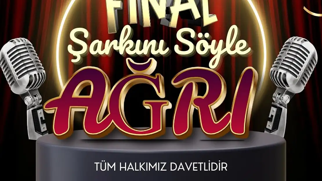 Ağrı'nın En İyi Sesi Finalde Belirleniyor