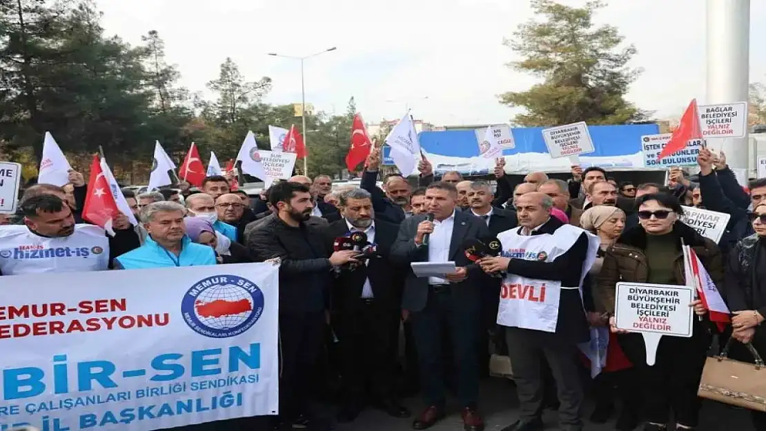 Diyarbakır'da İşçi Çıkarmalarına Tepki Büyüyor