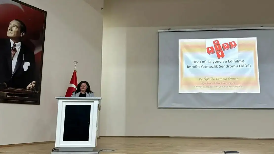 Dünya AIDS Günü Kapsamında AİÇÜ'de Farkındalık Konferansı