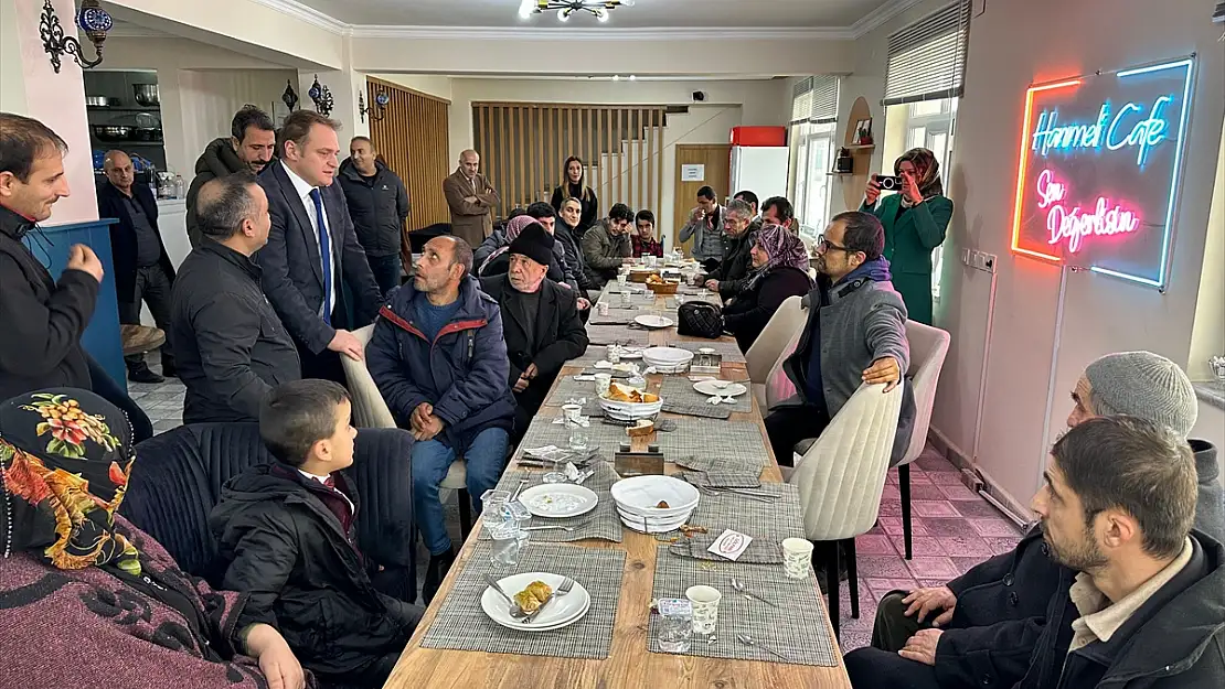 Bulanık Kaymakamı Koşansu, özel gereksinimli bireylerle bir araya geldi