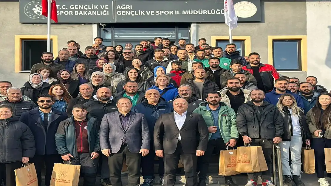 Ağrı'da Antrenörlerle Planlama Toplantısı