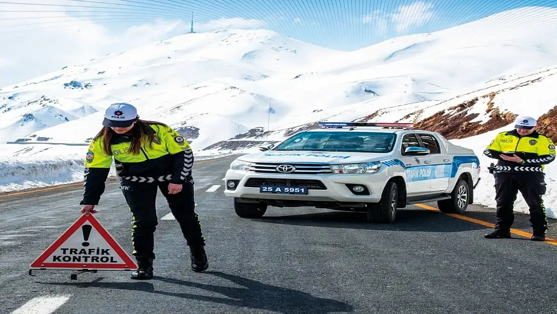 Erzurum'da Kasım Ayında 142 Ölümlü-Yaralamalı Trafik Kazası