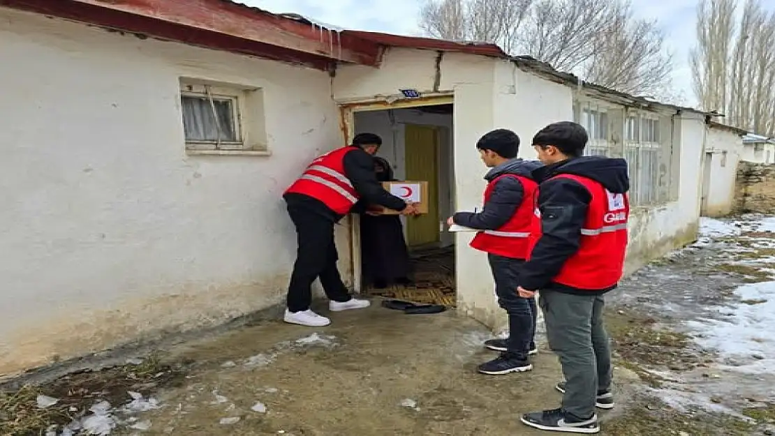 Kızılay İhtiyaç Sahiplerine Umut Olmaya Devam Ediyor