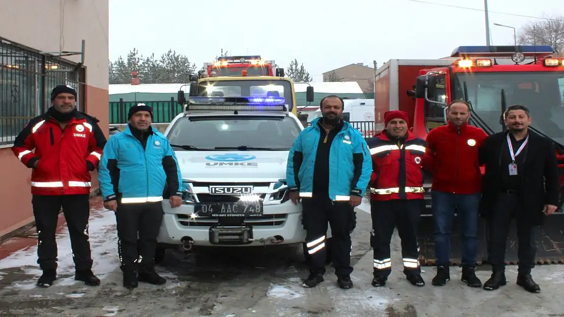 Ağrı'da UMKE ve 112 Acil Sağlık Hizmetleri'nden Özverili Çalışma