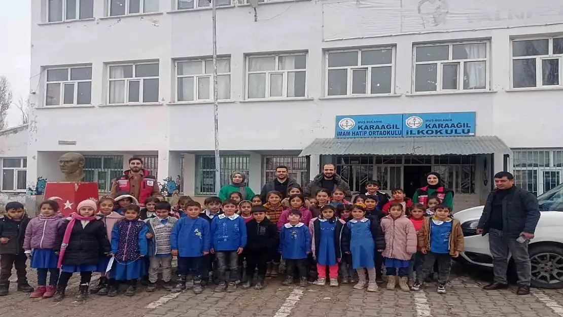 Muş'ta ODES Projesi ile Köy Okullarına Destek Ziyaretleri