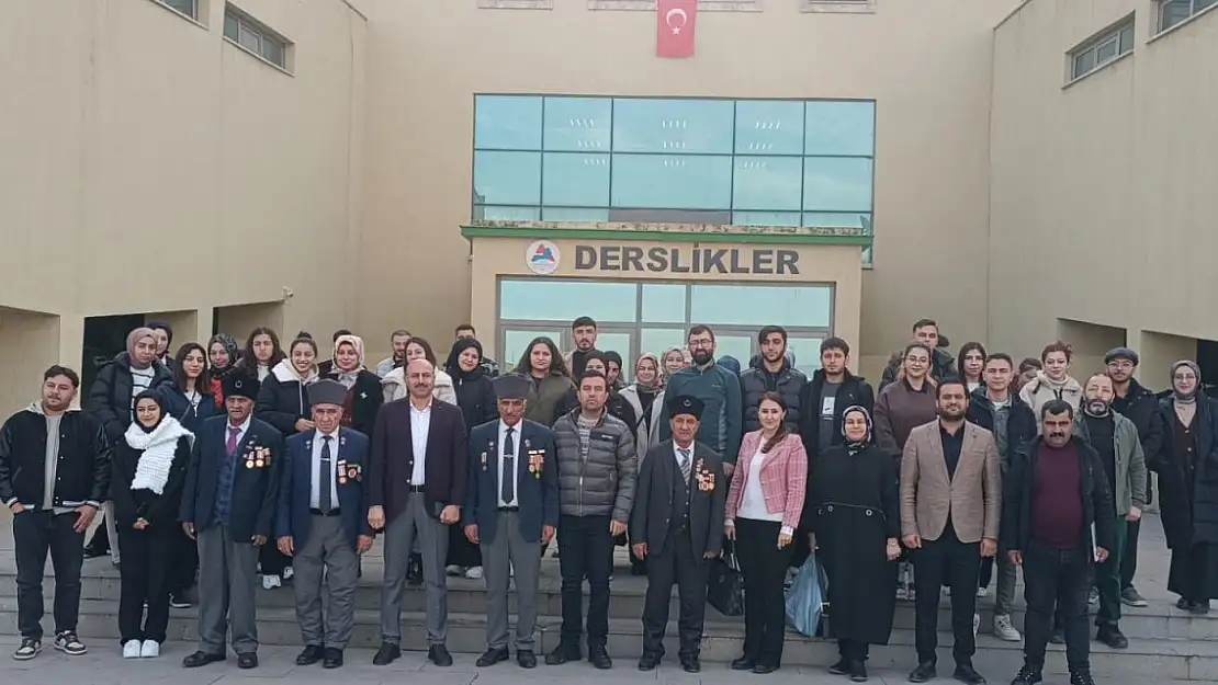 Gaziler ve Gençler Doğubayazıt'ta Buluştu