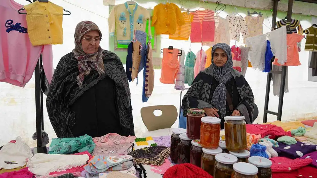 Iğdır'da kadınlar, Kadın Emek Pazarı ile ekonomiye katkı sağlıyor