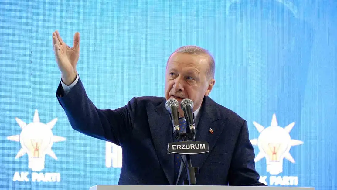 Cumhurbaşkanı Erdoğan Erzurum'da Suriye ve Türkiye'ye dair önemli mesajlar verdi