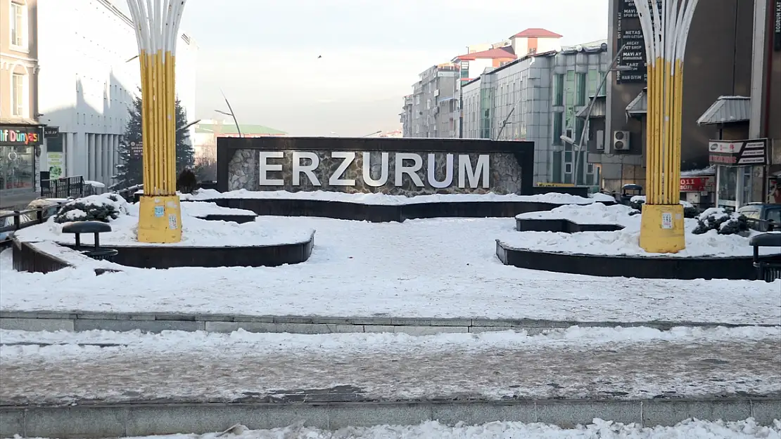 Erzurum'da 10 yerleşim yerine ulaşım kesildi