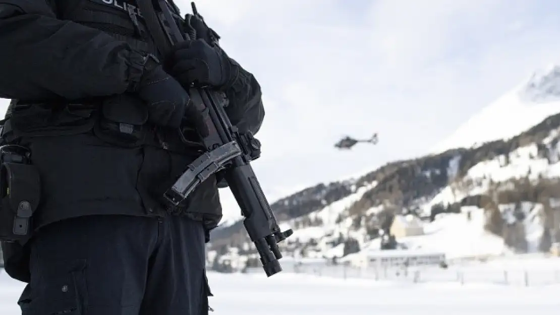 Davos'ta güvenlik önlemi