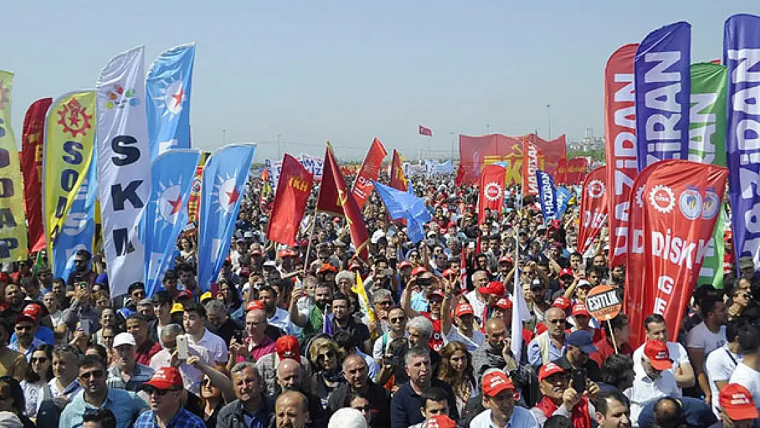 Yurtta 1 Mayıs coşkusu