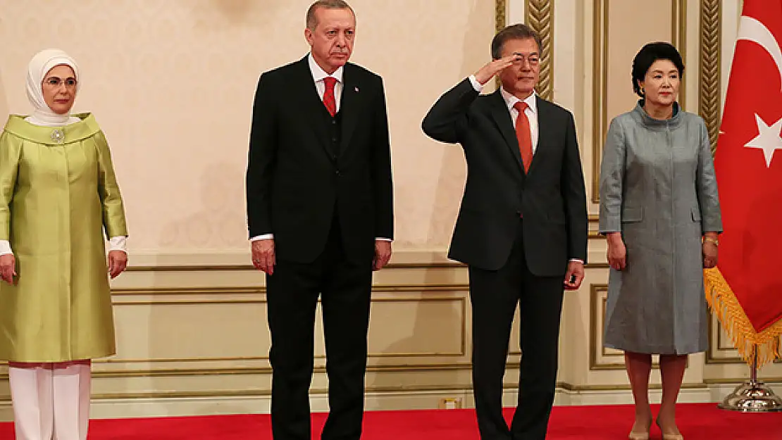 Erdoğan Kore'de