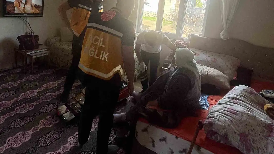 200 Kiloluk Kadın Acil Olarak Hastaneye Sevk Edildi