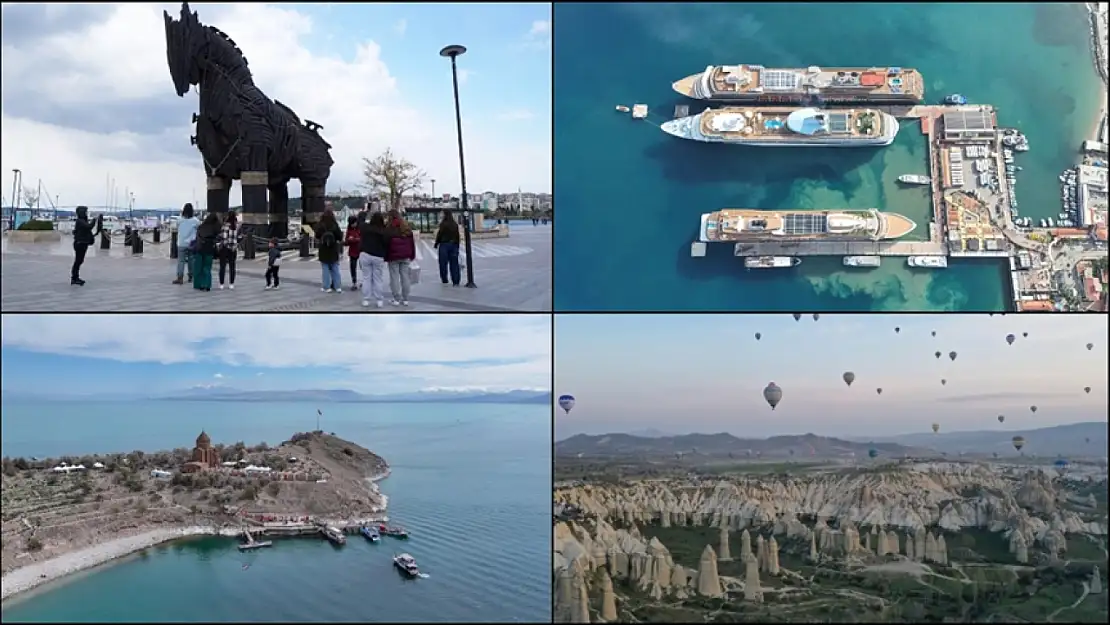 2025 ilk çeyreğinde Türkiye'ye gelen turist sayısı 9 milyonu aştı