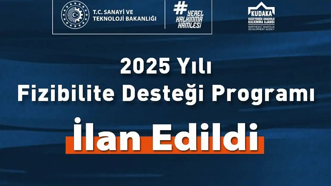 2025 Yılı Fizibilite Desteği Programı Kamuoyuna Duyuruldu
