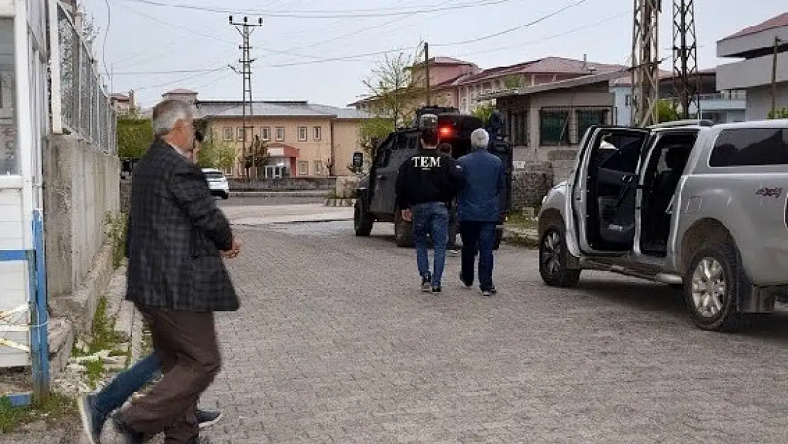Ağrı'da 4 kişi tutuklandı