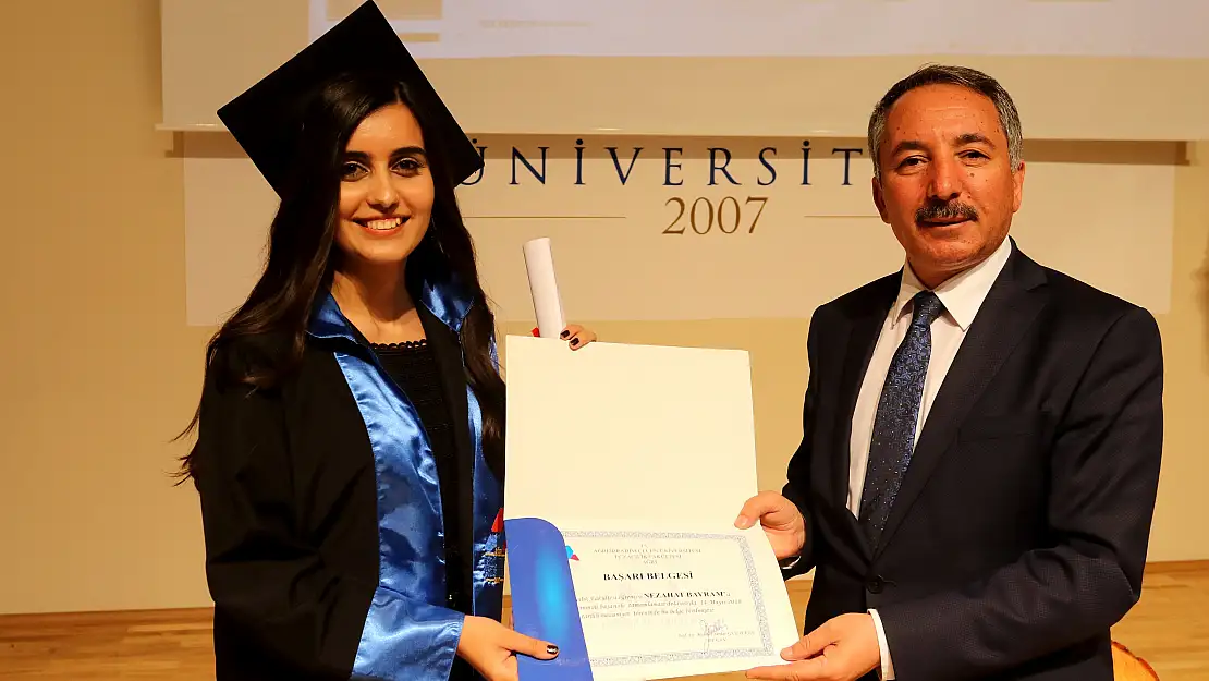 AİÇÜ'de o bölüm ilk mezunlarını verdi