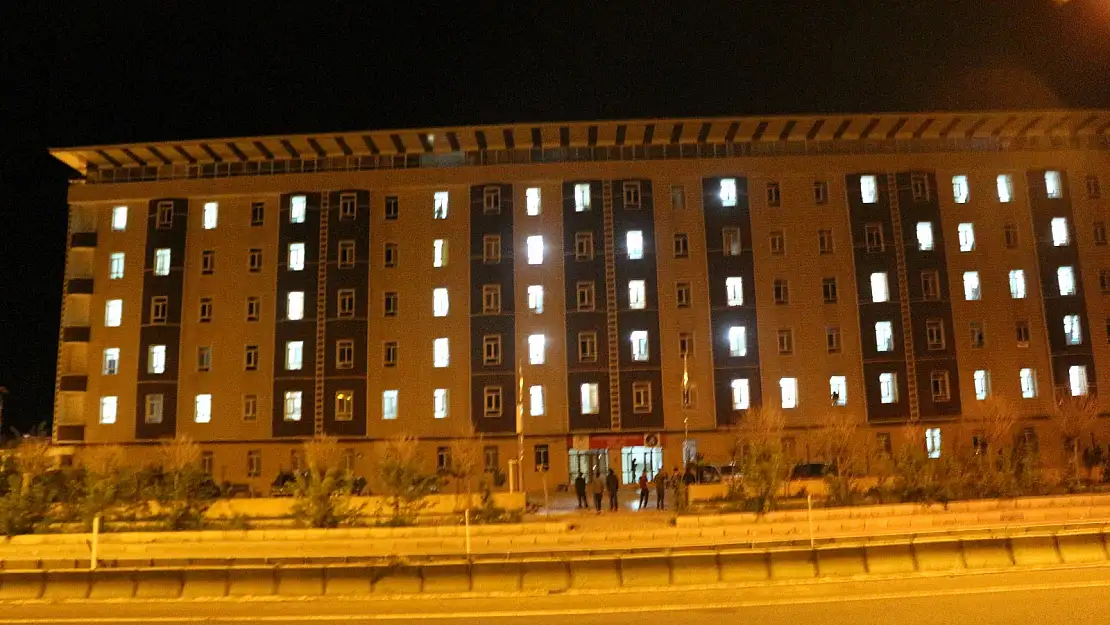 Ağrı'da KYK yurtlarına 'Kudüs' yazıldı