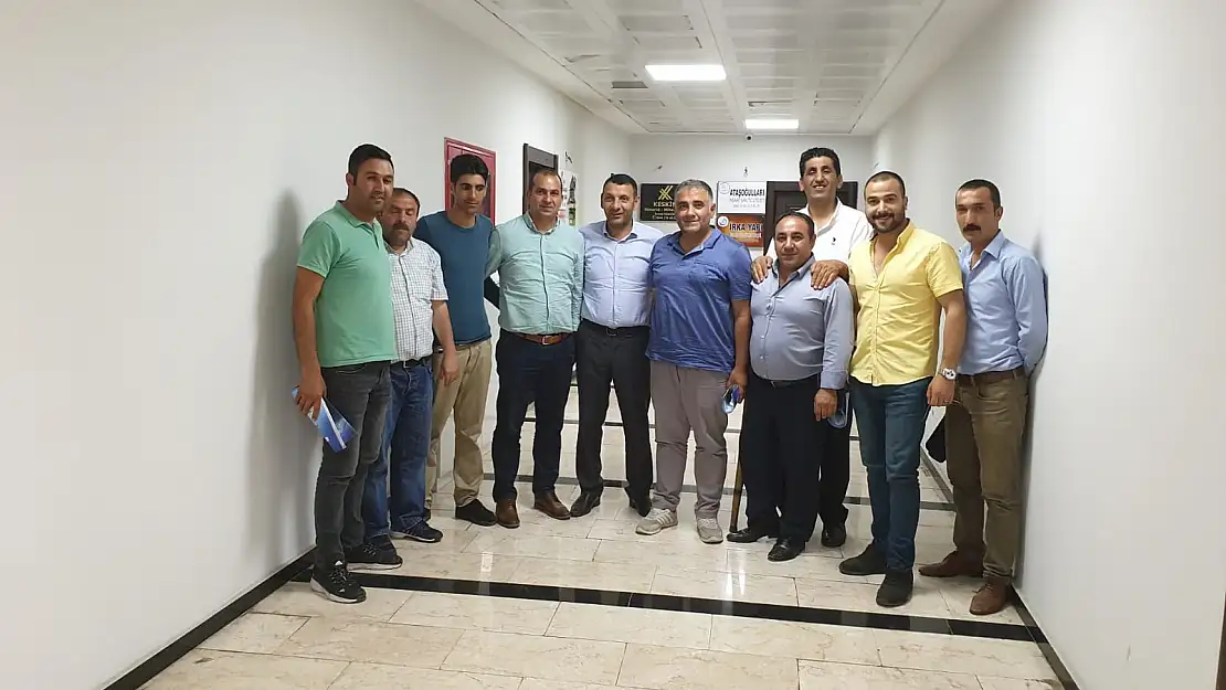 Ağrı Baro Başkanı Aydın'dan Yurt Ay Der'e ziyaret