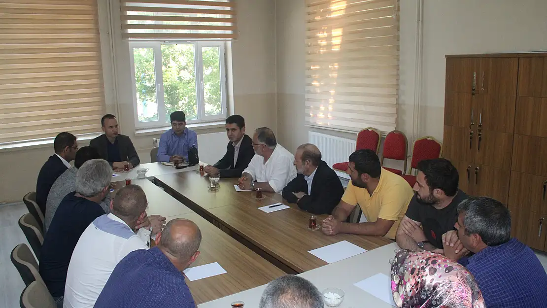 Ağrı'da MTSK Temsilcileriyle İstişare Toplantısı