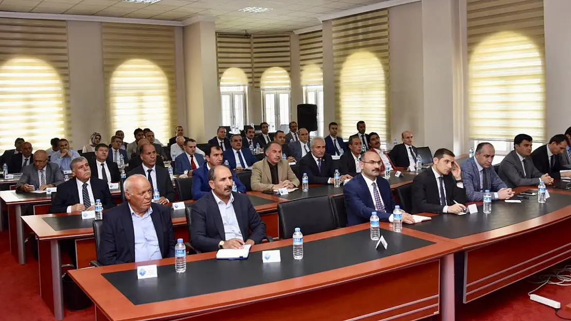 Ağrı'da İl Koordinasyon Kurulu Toplantısı Yapıldı