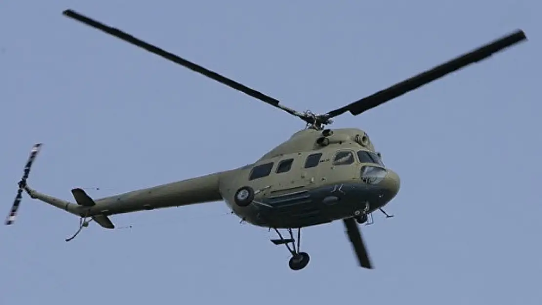 Helikopter kayboldu