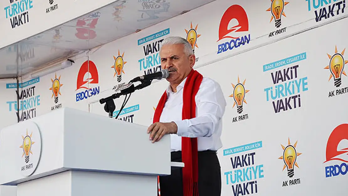 Başbakan Yıldırm'dan FETÖ açıklamsı