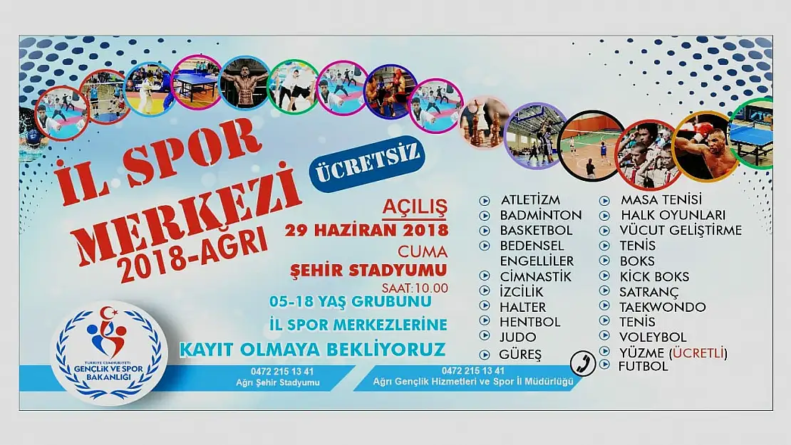 Ağrı'da 22 farklı branşta ücretsiz kurs kayıtları başladı
