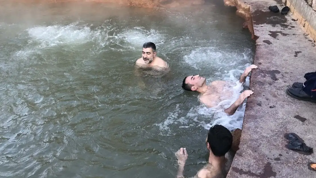 Bitlis'te ocak ayında kaplıca keyfi