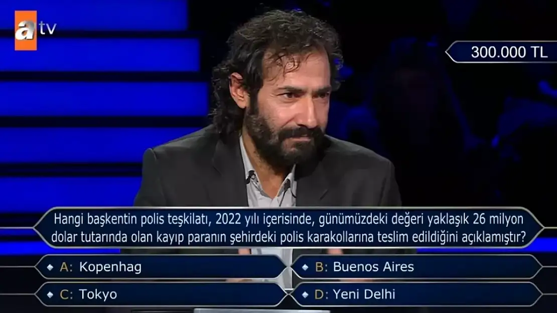 26 milyon dolar bulunan şehir hangisidir?
