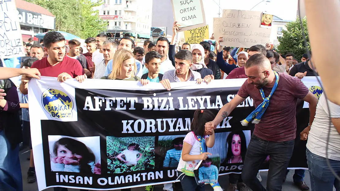 Ağrı Leyla için tek ses oldu