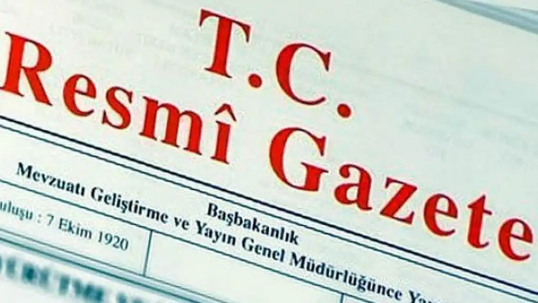 Beklenen KHK yayımlandı
