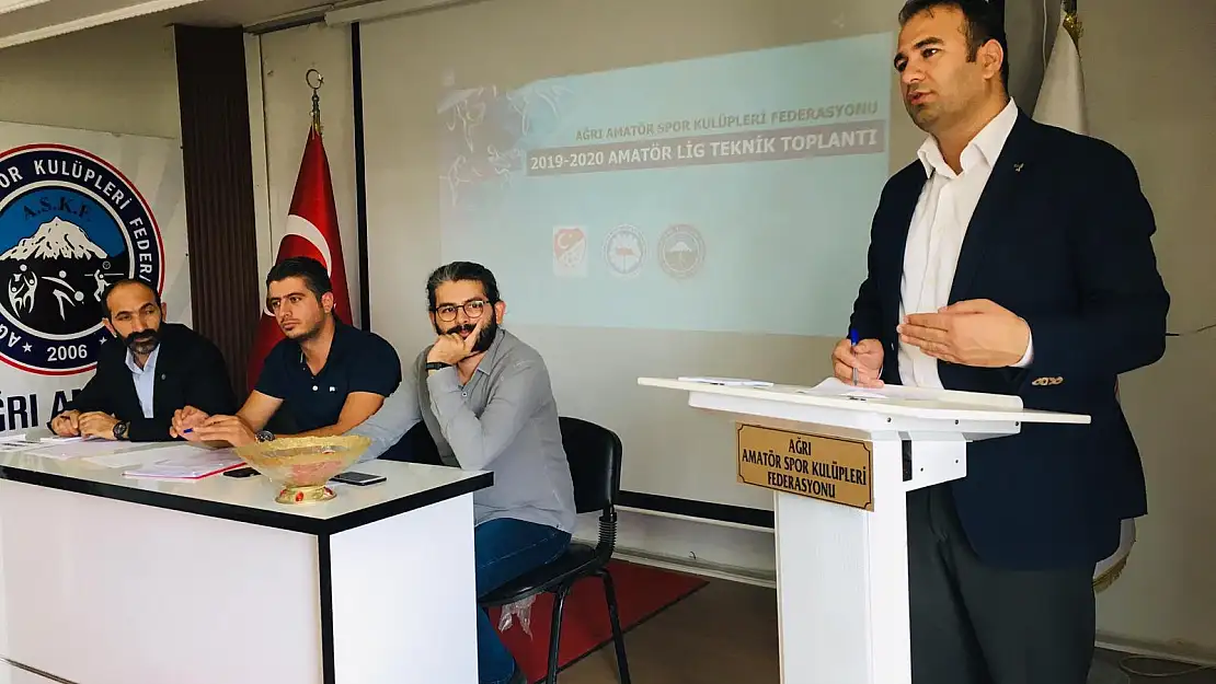 Ağrı Amatöründe Kuralar Çekildi