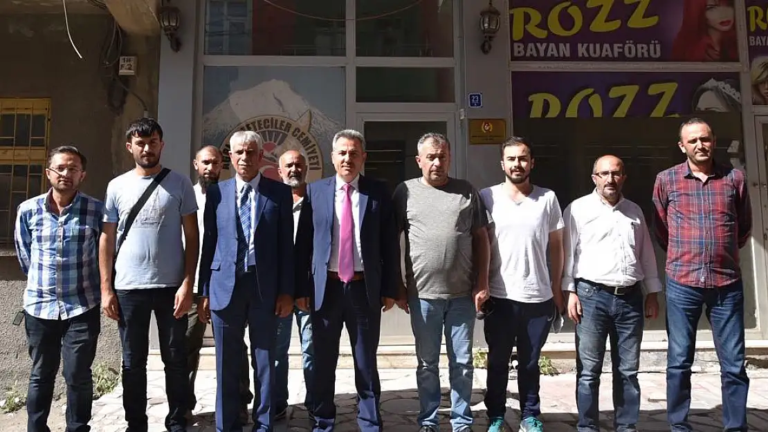 Vali Elban'dan AGC'ye ziyaret
