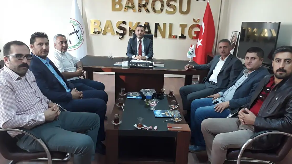 Milletvekili Koç'tan Ağrı Barosuna Ziyaret