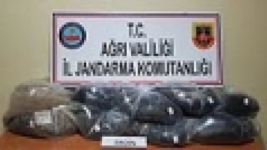 Ağrı'da eroin operasyonu