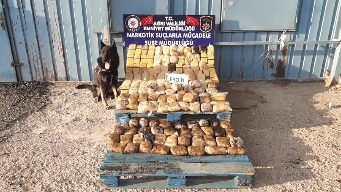 Ağrı'da uyuşturucuya geçit yok
