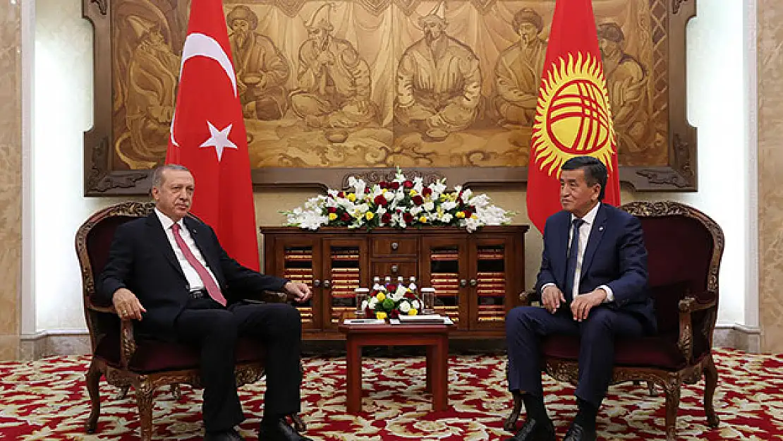 Erdoğan Kırgızistan'da