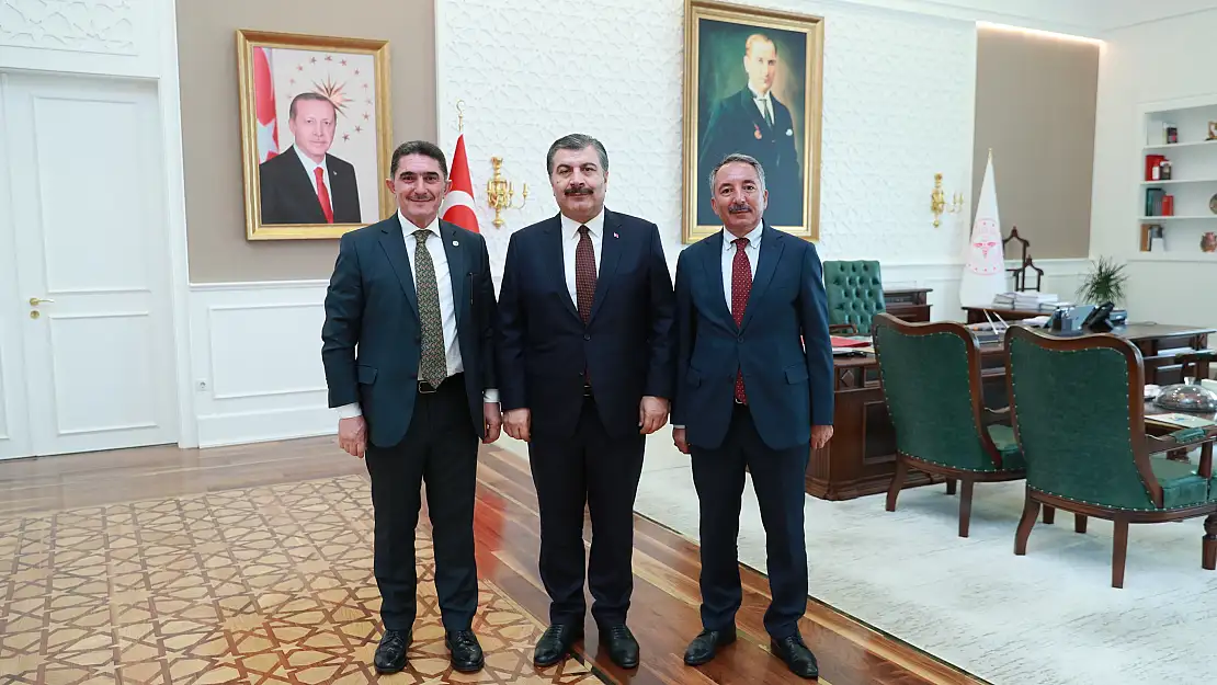 Sağlık Bakanı'na Ağrı'nın sorunlarını anlattılar