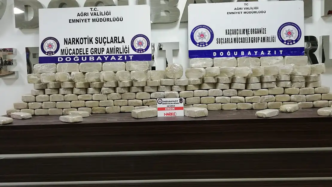 Ağrı'da uyuşturucuya darbe üstüne darbe