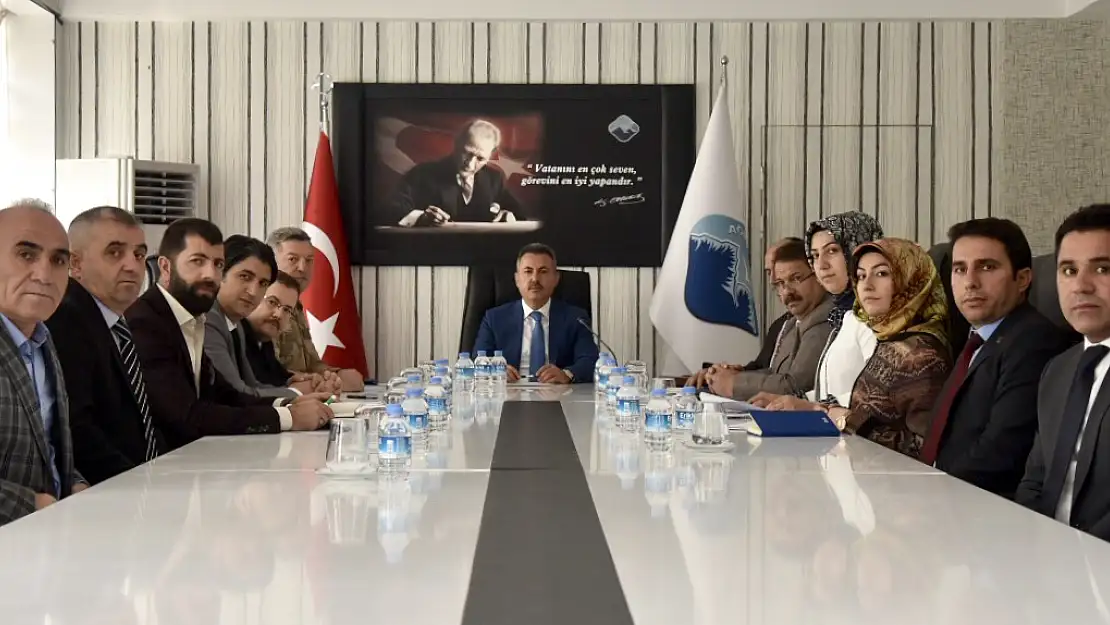 Ağrı'da okul güvenliği toplantısı yapıldı
