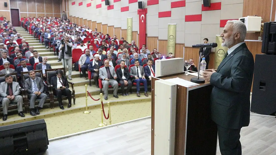 Ağrı'da 'Cami ve Hayat' konulu konferans