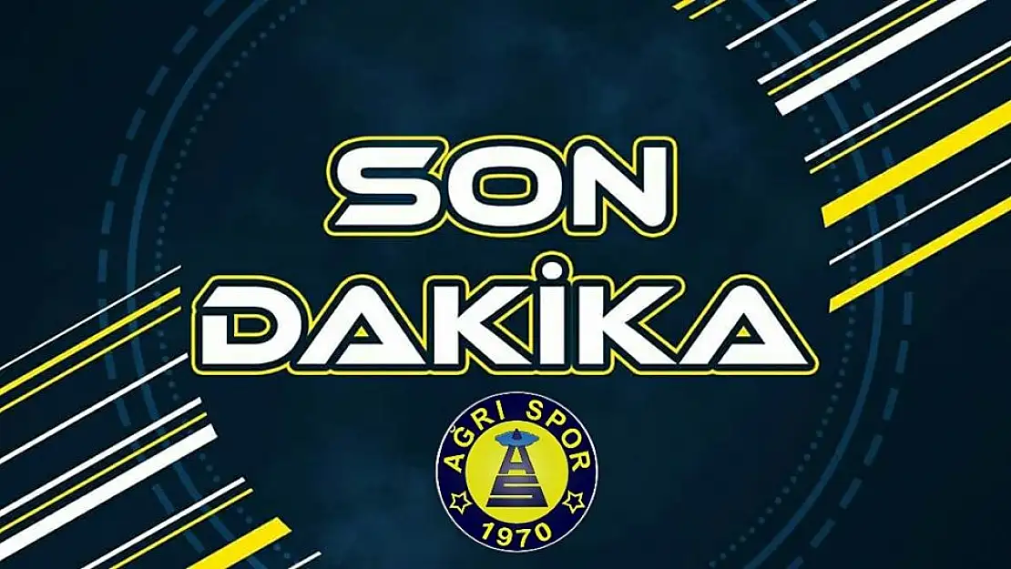 Ağrıspor'da sürpriz teknik direktör